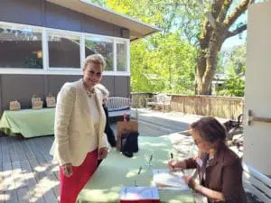 Sara McVey at Experience Corps Bay Area Event