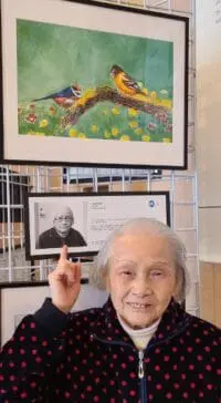 The Art with Elders opening exhibit was held in February.