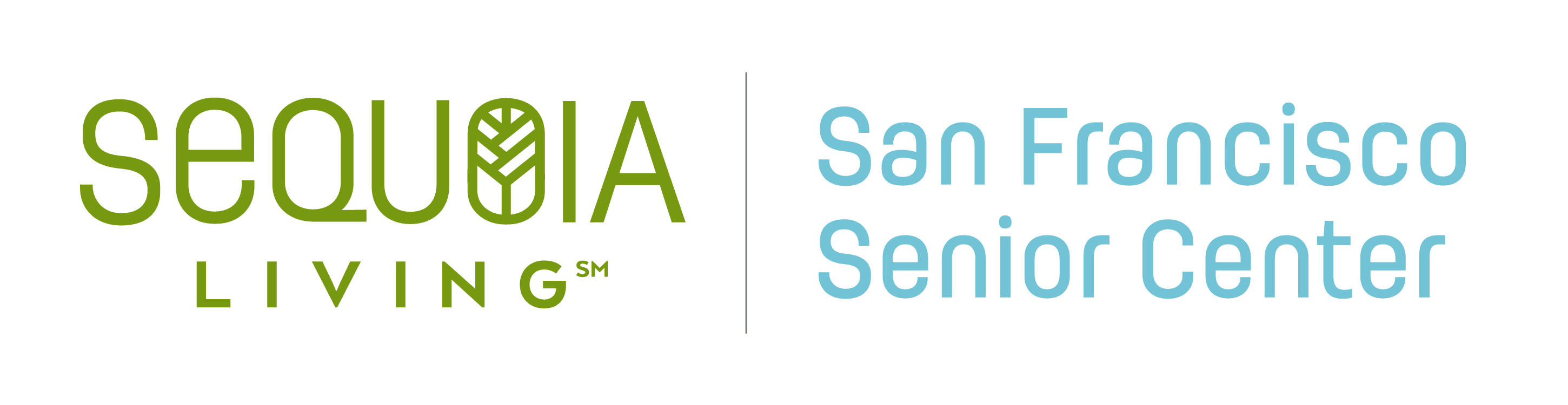 Sequoia Living - Community Services logo. Sequoia living. Community services.
