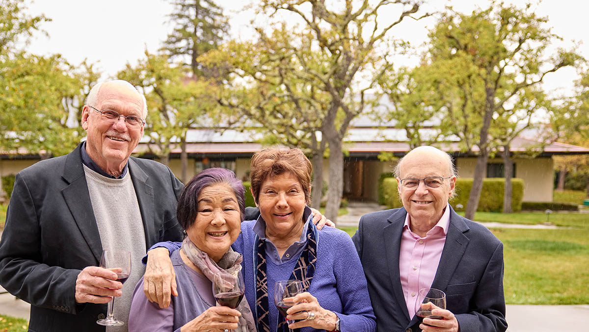 Aging in Place vs. CCRC Living | Happy residents, The Sequoias