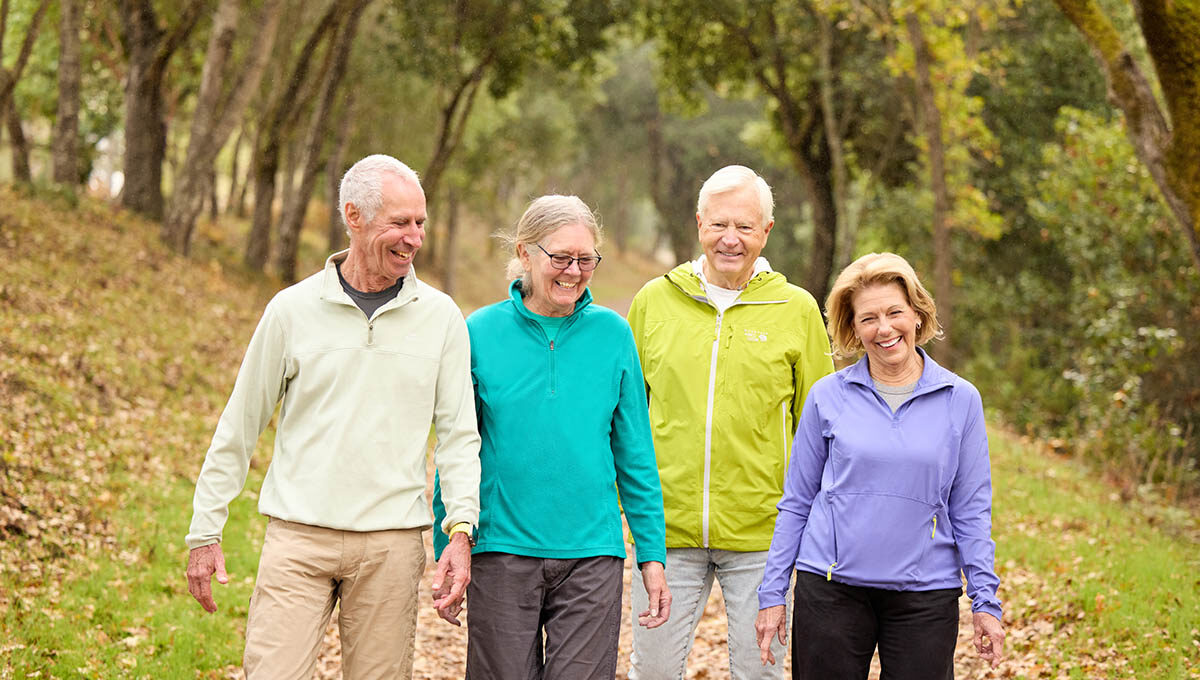 Nine Healthy Habits for Seniors | Sequoia Living, a group of happy residents