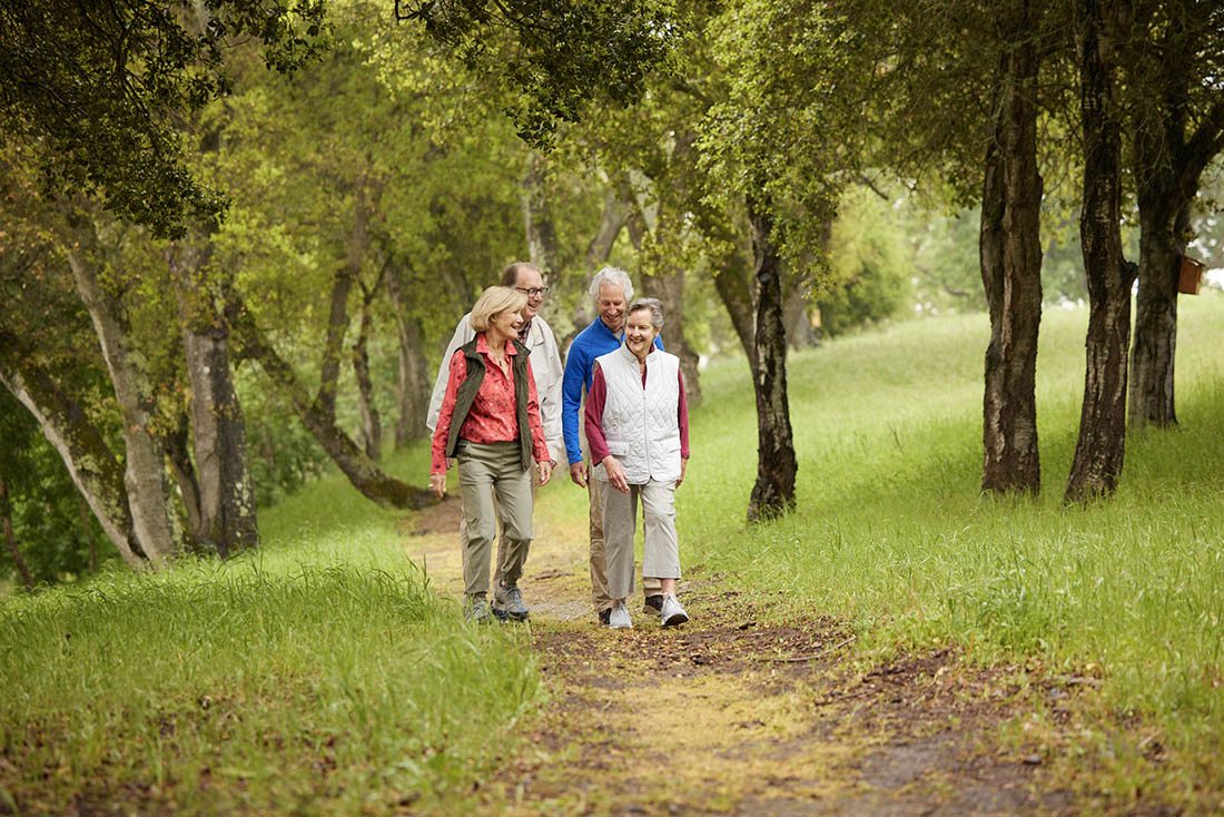 Never Stop Finding New Paths, Meet Sally, Four The Sequoias Portola Valley residents